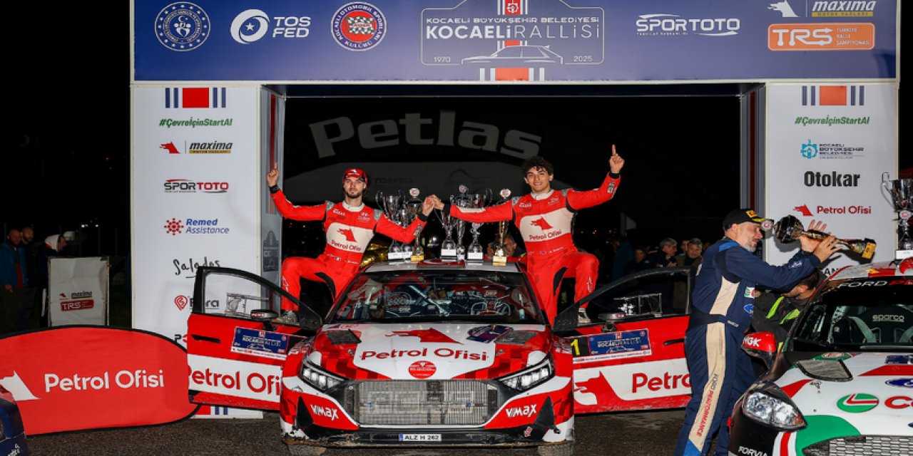 Kerem Kazaz, Petrol Ofisi Maxima 2025 Türkiye Ralli Şampiyonası’nı zirvede tamamladı