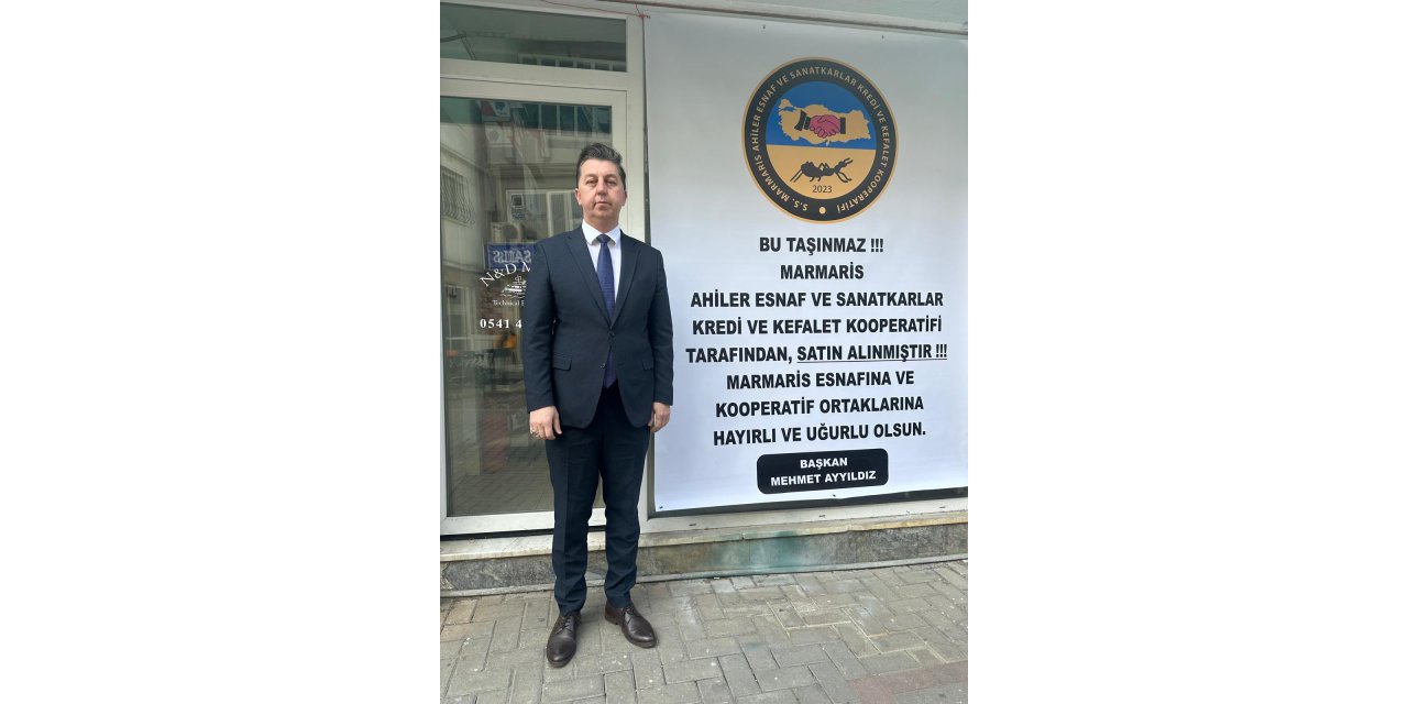 Marmaris Ahiler Kredi ve Kefalet Kooperatifi’nden 2 yılda 500 milyon TL destek ve taşınmaz yatırımı