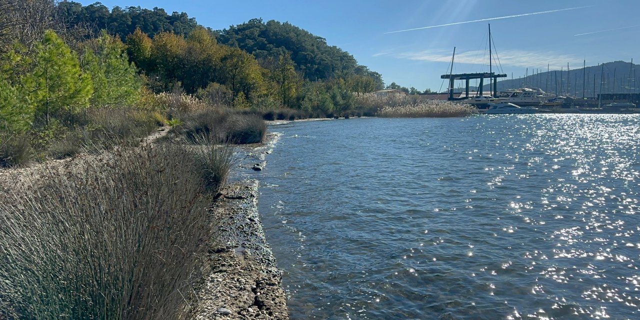 Marmaris’in doğası büyülemeye devam ediyor