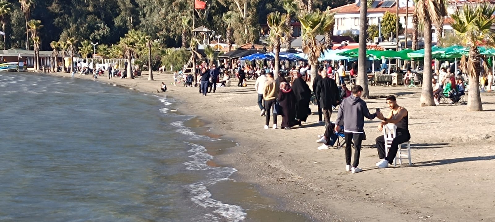 Akyaka'da güneş varsa tatil bitmez