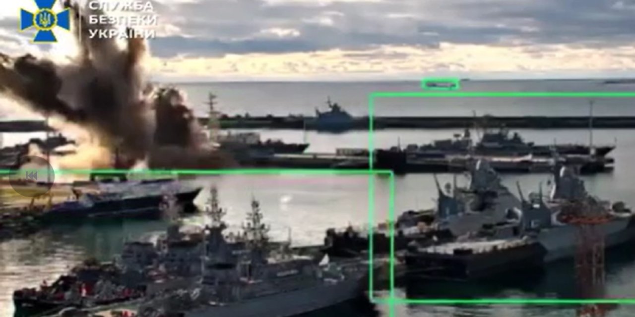 Ukrayna, Rusya’ya ait denizaltıyı vurdu