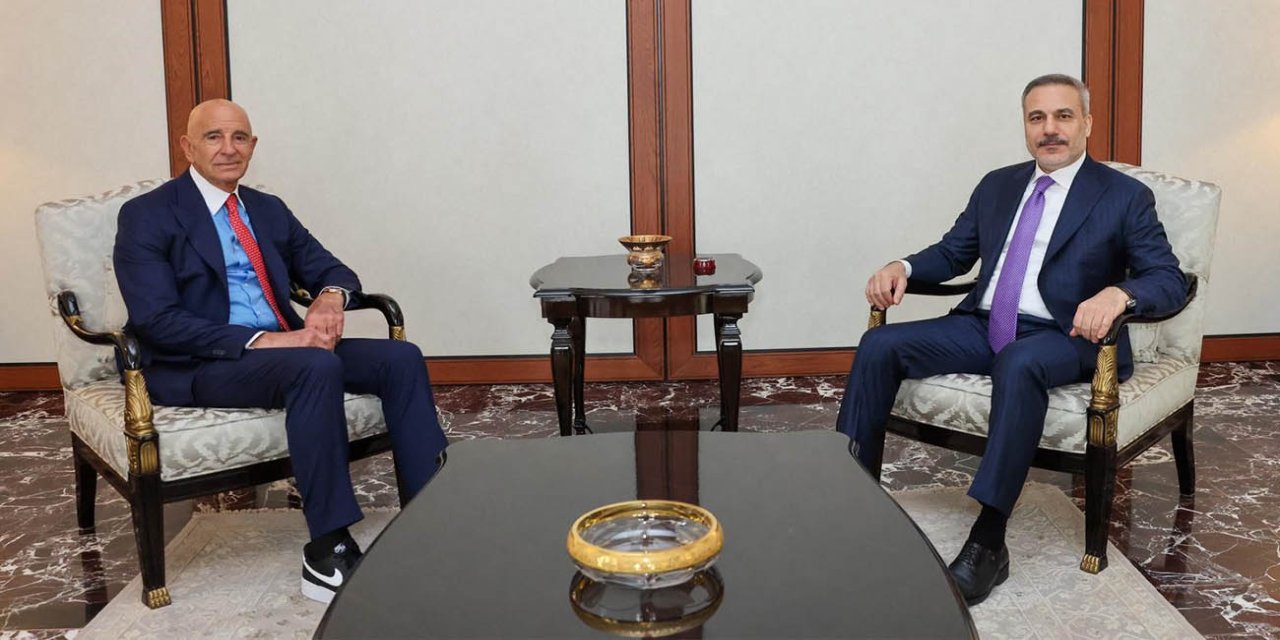 Bakan Fidan, ABD Suriye Özel Temsilcisi Barrack’ı kabul etti