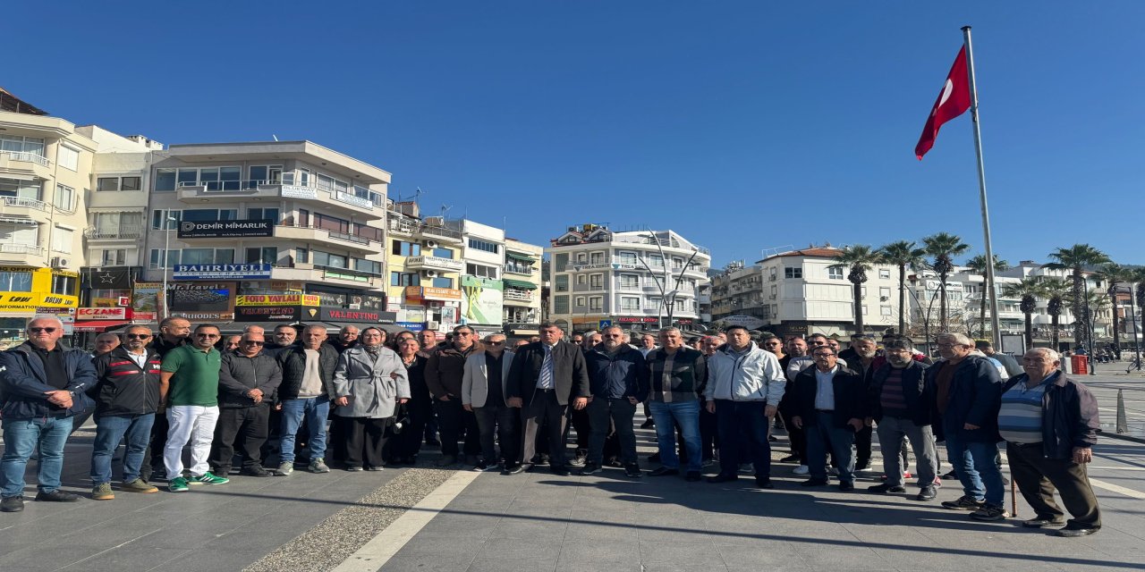 Marmaris Kordon caddesi taksicilerinden belediyeye tepki