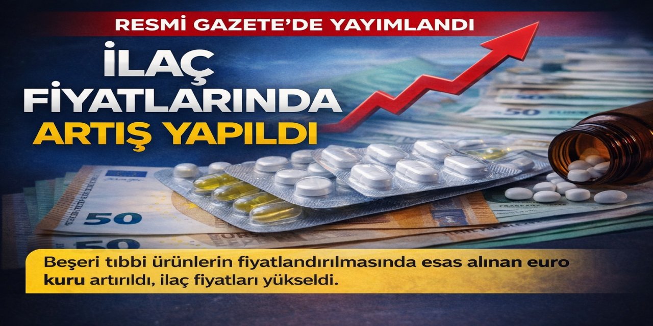İlaç Fiyatlarına zam geldi