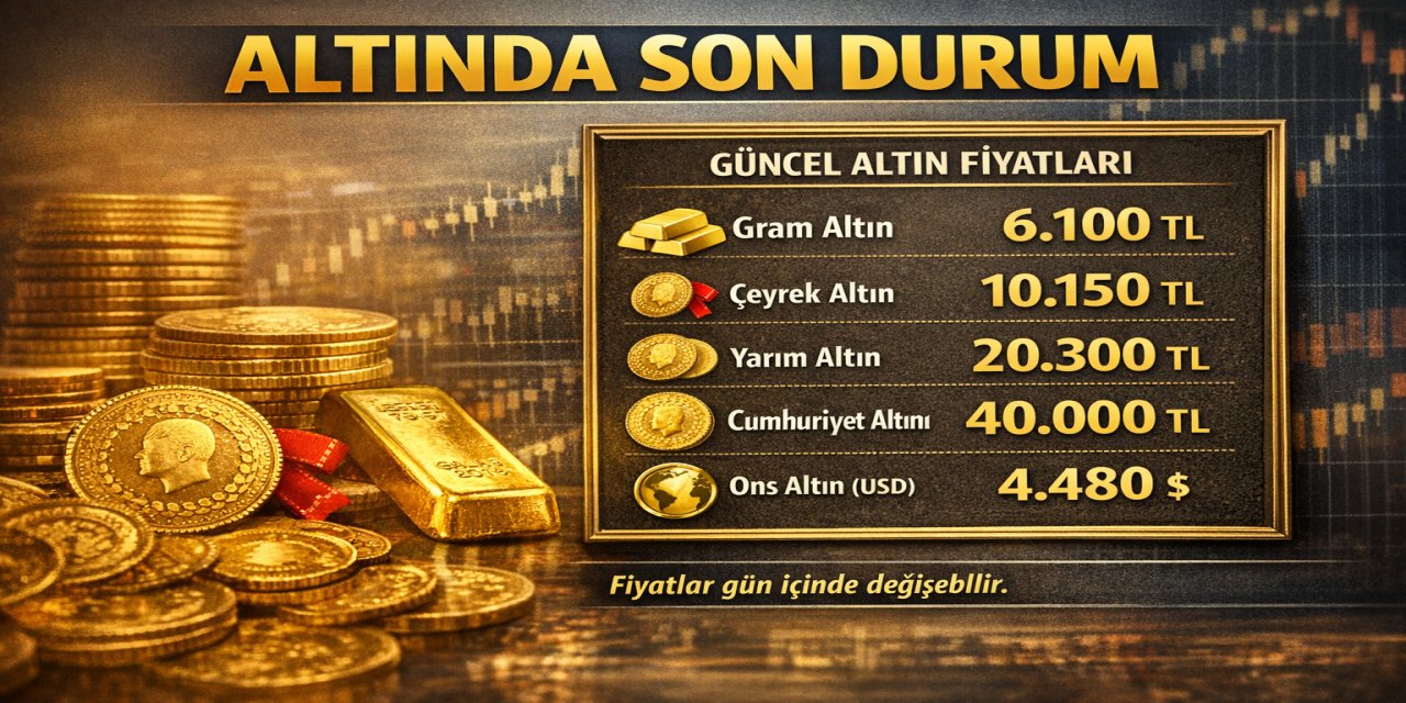 Bugün altın fiyatları ne kadar