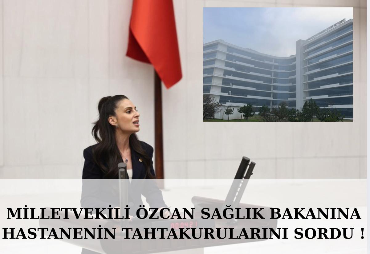 Milletvekili Özcan Sağlık Bakanı’na hastanenin ‘tahtakurusu istilasını’ sordu