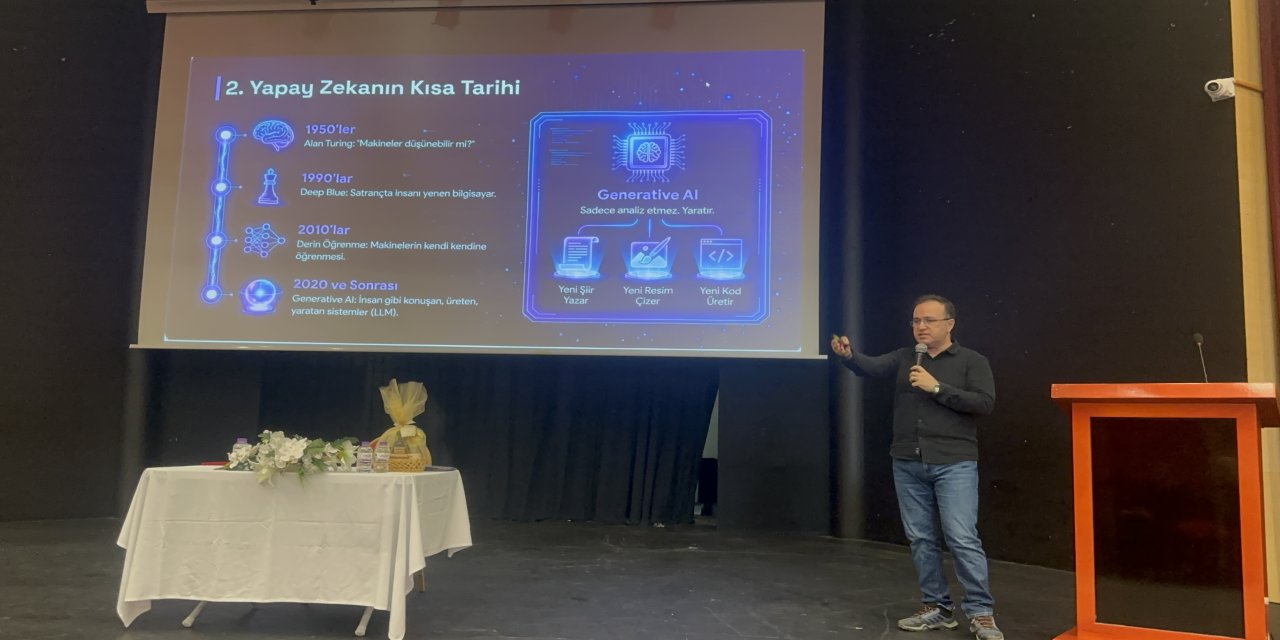 Marmaris’te yapay zekâ semineri yapıldı