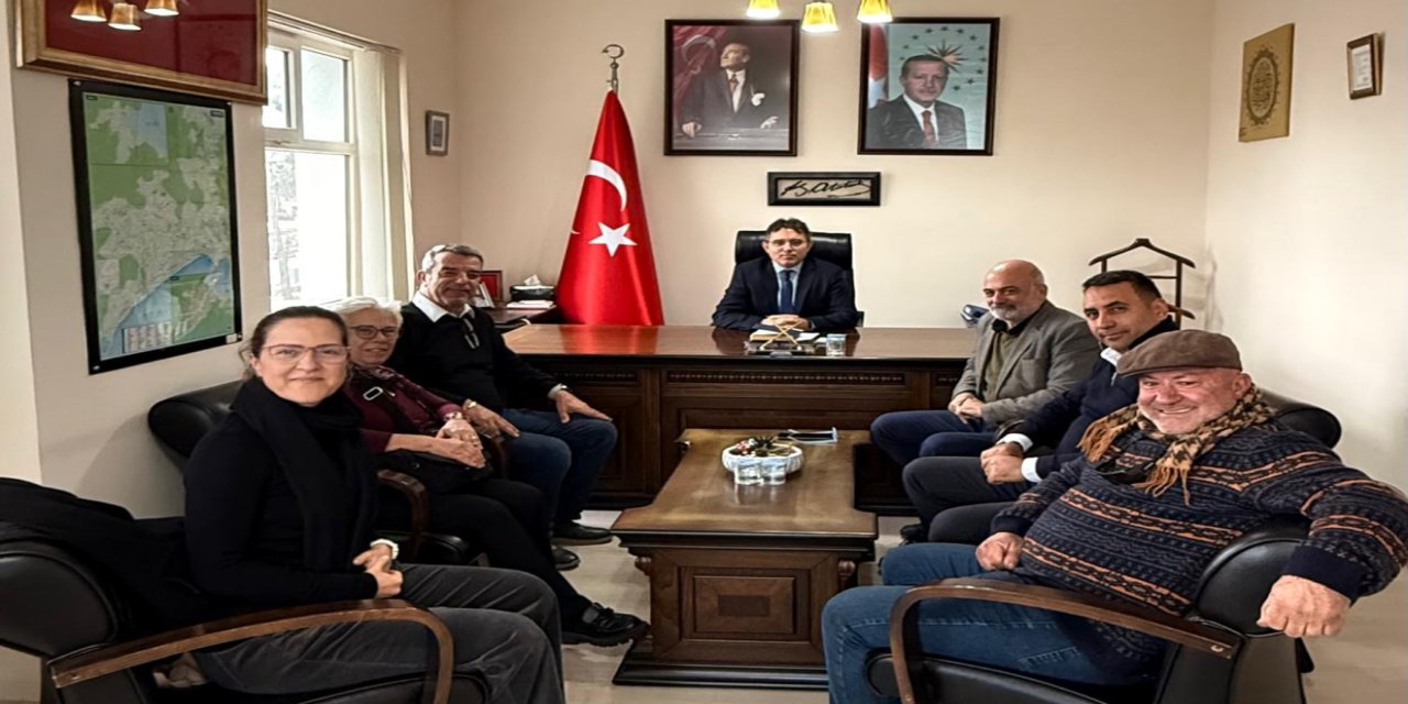 TÜRSAB Marmaris BTK Başkanı Suat Esin’den Kaymakam Kaya’ya Ziyaret