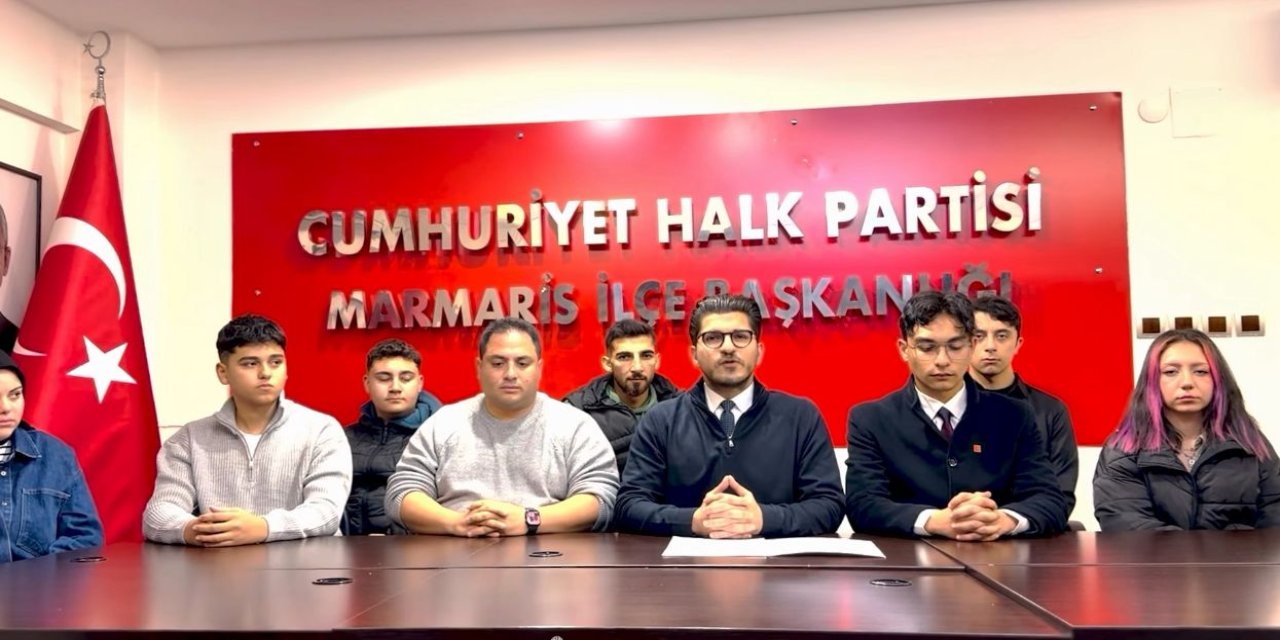 CHP gençlik kolları’ndan tutuklamaya tepki: “Bilge Kağan Şarbat yalnız  değildir”