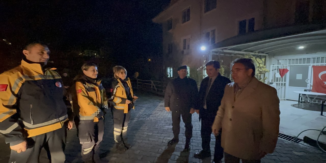 Marmaris’te yeni yıl ziyaretleri gece boyunca sürdü