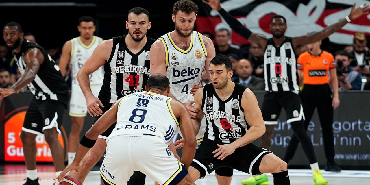 Basketbol Süper Ligi: Beşiktaş: 87 - Fenerbahçe: 101
