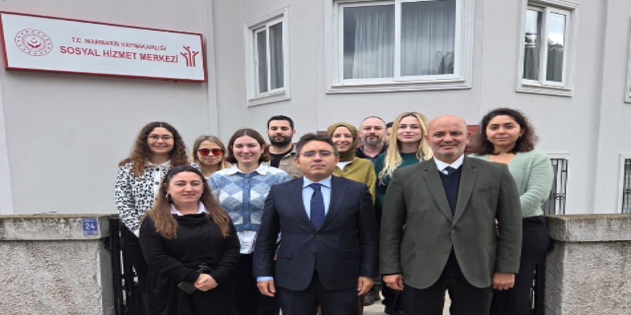 Kaymakam Kaya’dan Marmaris Sosyal Hizmet Merkezi’ne Ziyaret