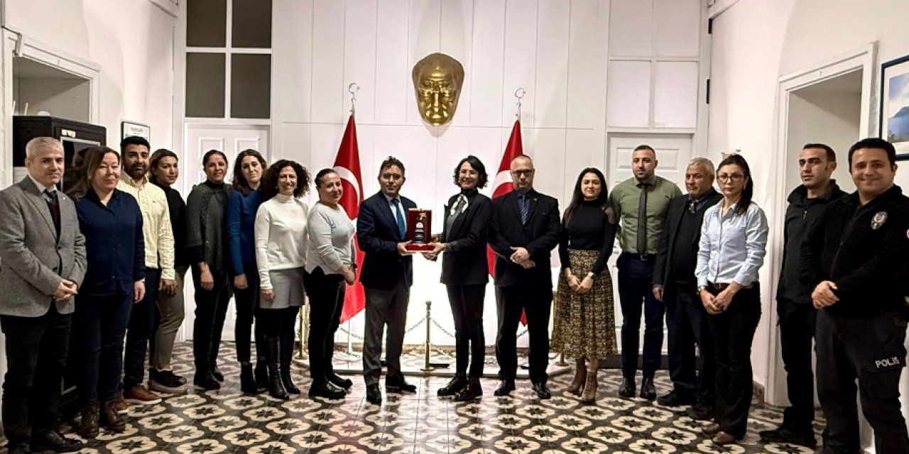 Kaymakam Kaya yazı işleri personeliyle toplantı gerçekleştirdi