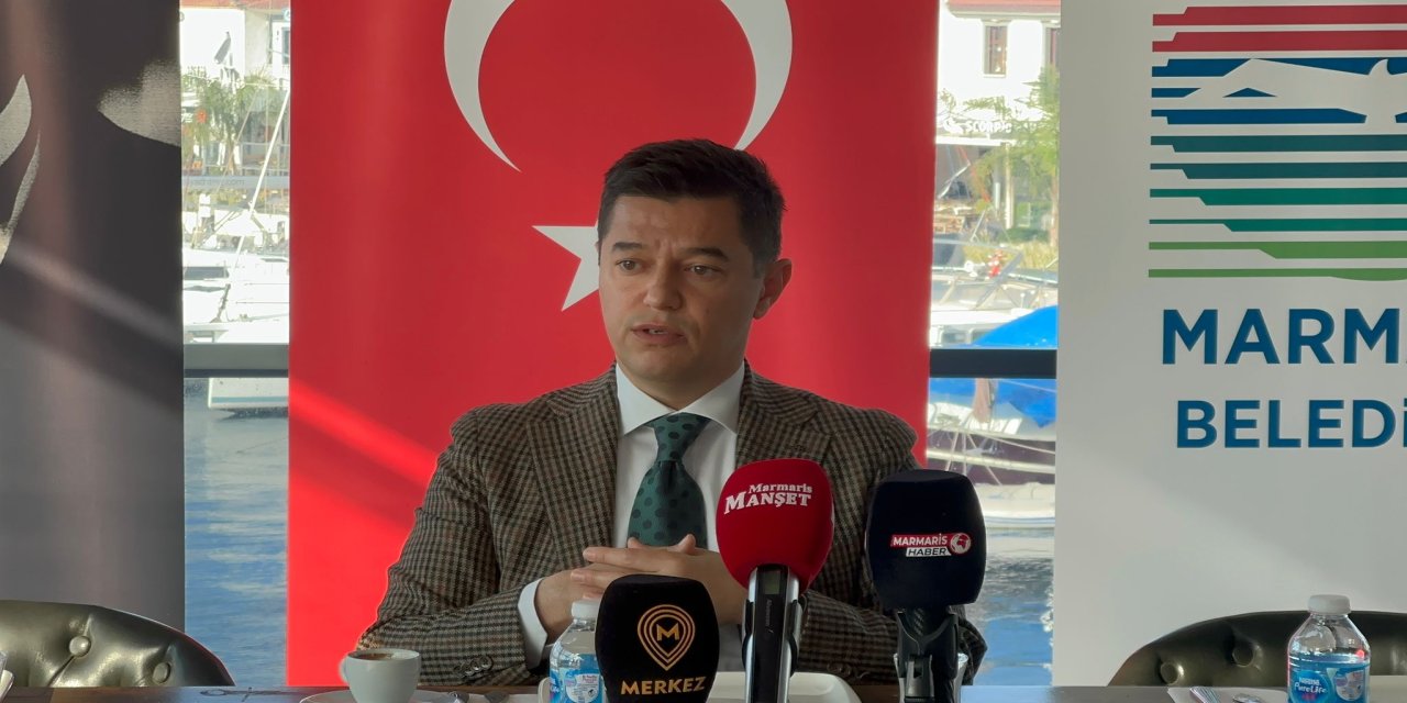 Başkan Ünlü Marmaris'te görev yapan basın mensupları ile bir araya geldi
