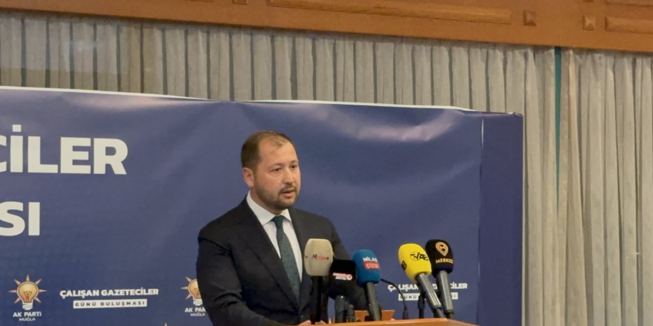 Ak Parti Muğla il başkanı Cengizhan Güngör basın mensuplarıyla buluştu
