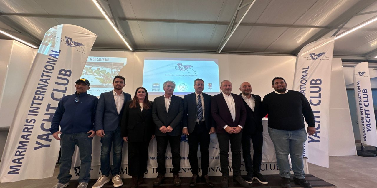 Marmaris Uluslararası yat spor kulübü 2026 yat yarışlarını tanıttı