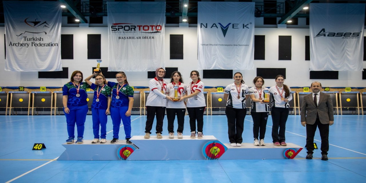 Büyükşehir okçularından kış kupası’nda şampiyonluk ve gümüş madalyalar