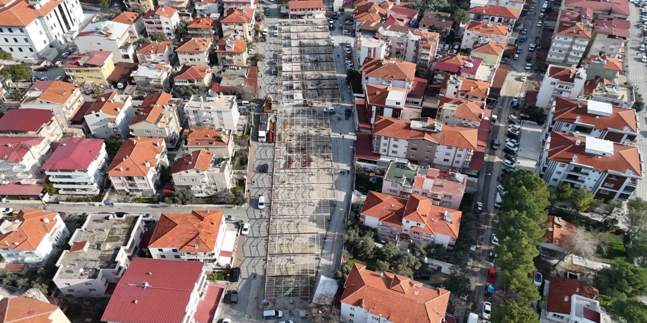 Yatağan pazaryeri yenileniyor