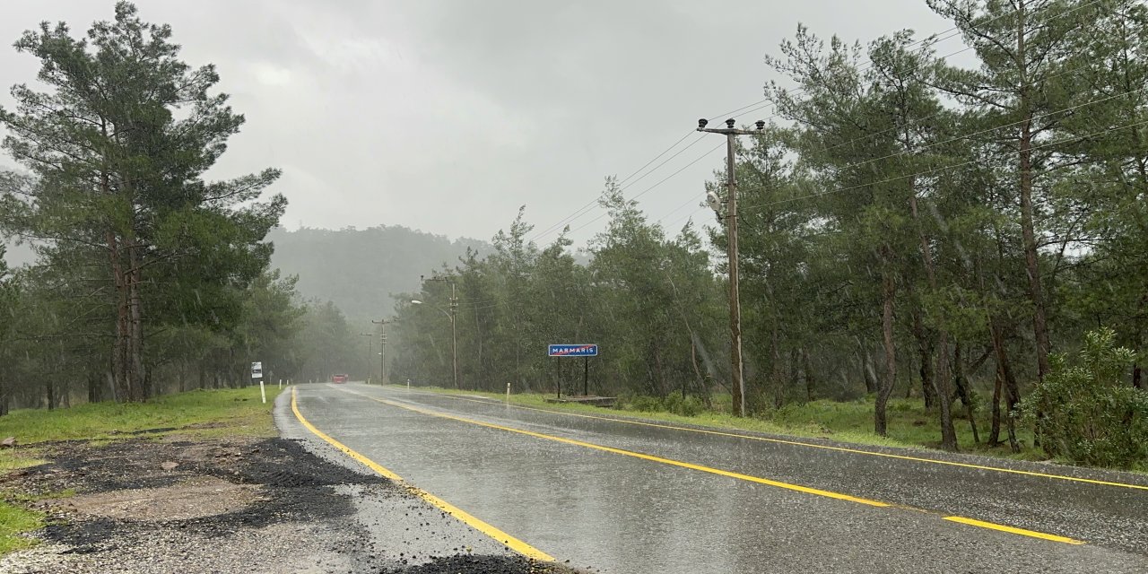 Marmaris’e bir haftada 100 kilogramdan fazla yağış düştü