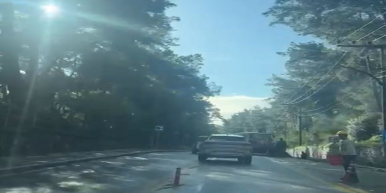 İçmeler Marmaris yolunda trafik çilesi