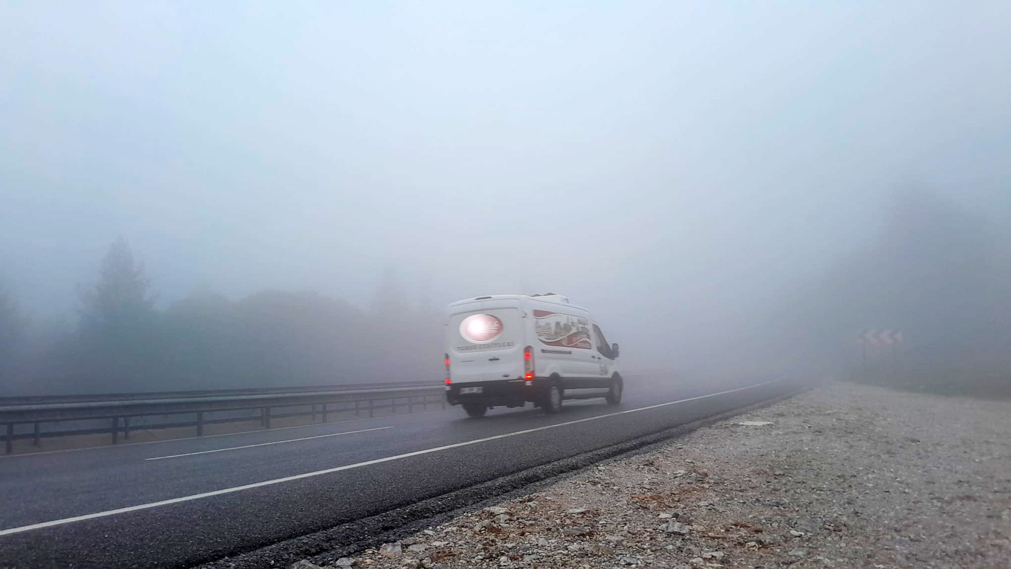 Sakartepe'de yoğun sis
