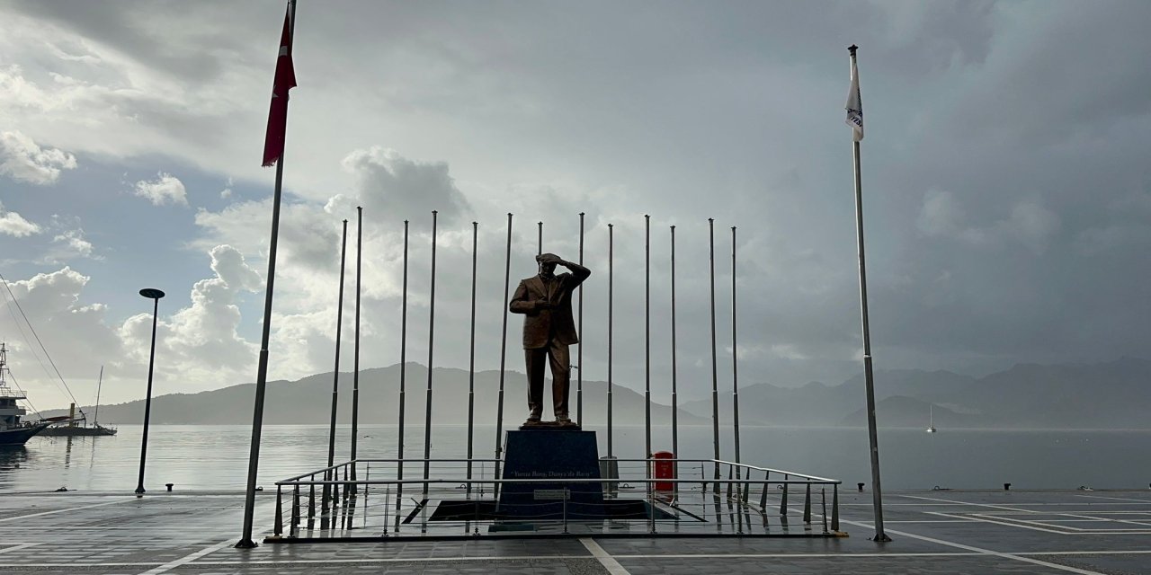 Marmaris haftaya bulutlu ve yağışlı başladı