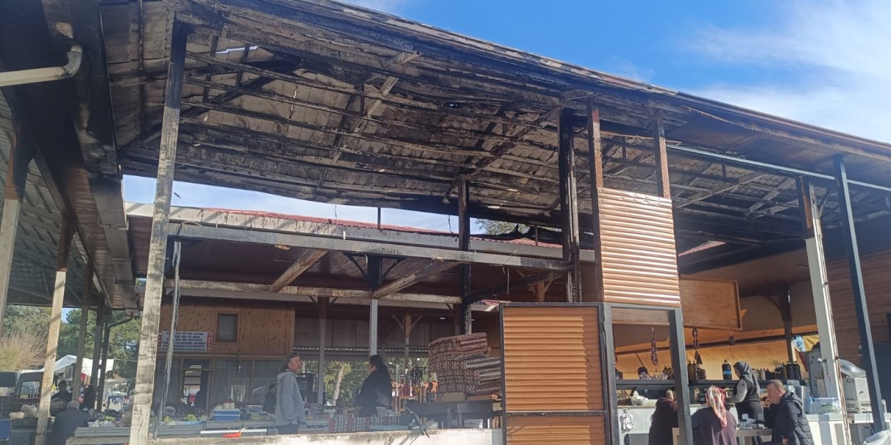 Akyaka pazarı büyük tehlike atlattı