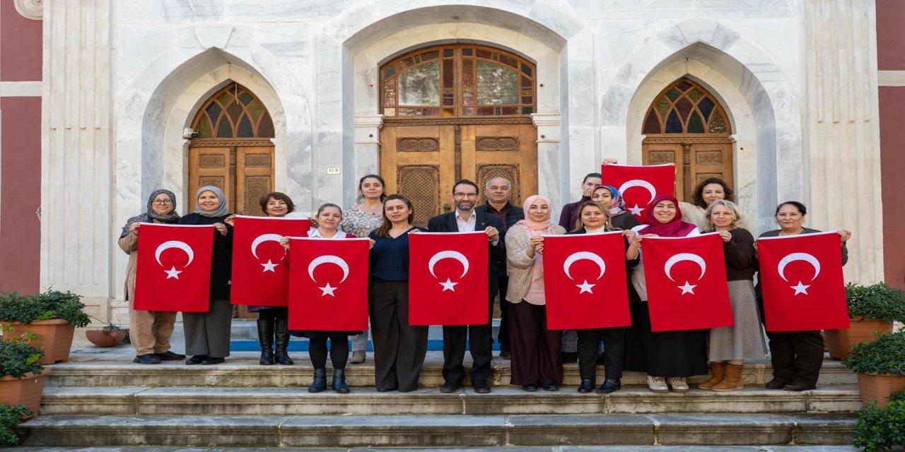 Muğla Olgunlaşma Enstitüsü’nde Bayrak Dikim Kursu tamamlandı