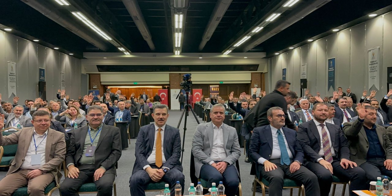 AK Parti Ege bölge strateji toplantısı Marmaris’te başladı