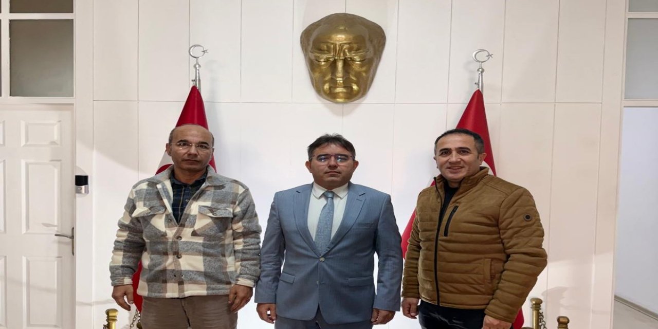 Marmaris’te atletizm pisti projesi için kaymakamlığa ziyaret