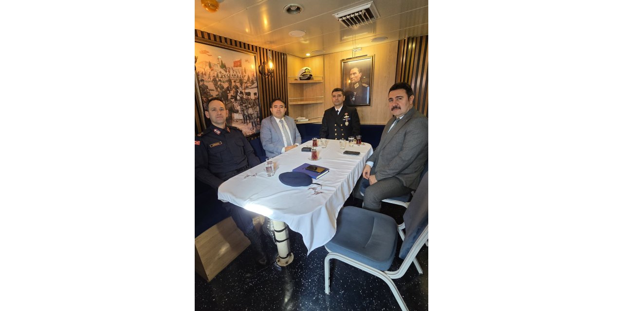 Marmaris Kaymakamı Kaya asayiş ve güvenlik toplantısı TCSG- 82 de yaptı