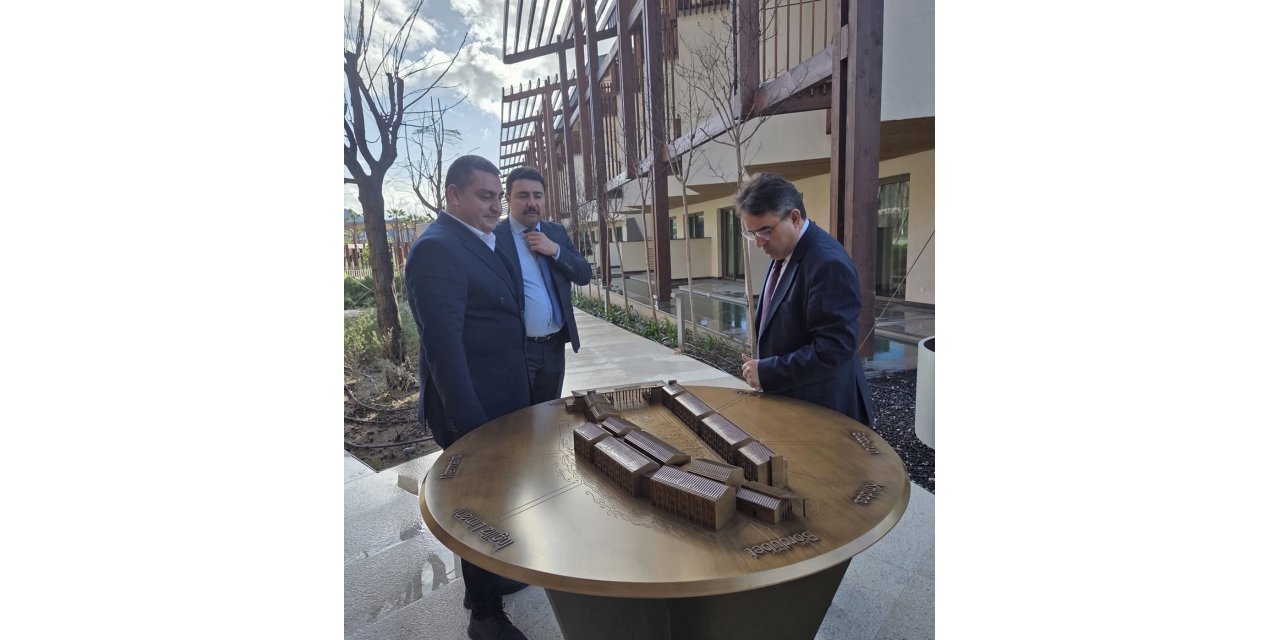 Kaymakam Kaya’dan İş Bankası Eğitim ve dinlenme tesisi’ne ziyaret