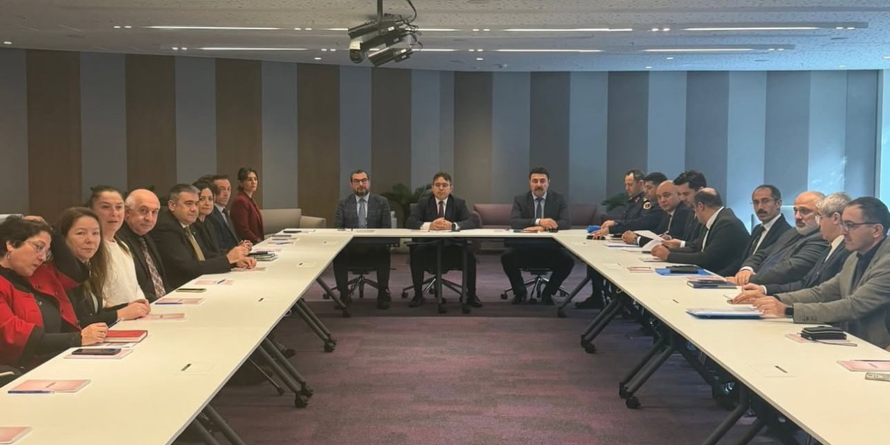 İlçe idare şube başkanları toplantısı yapıldı