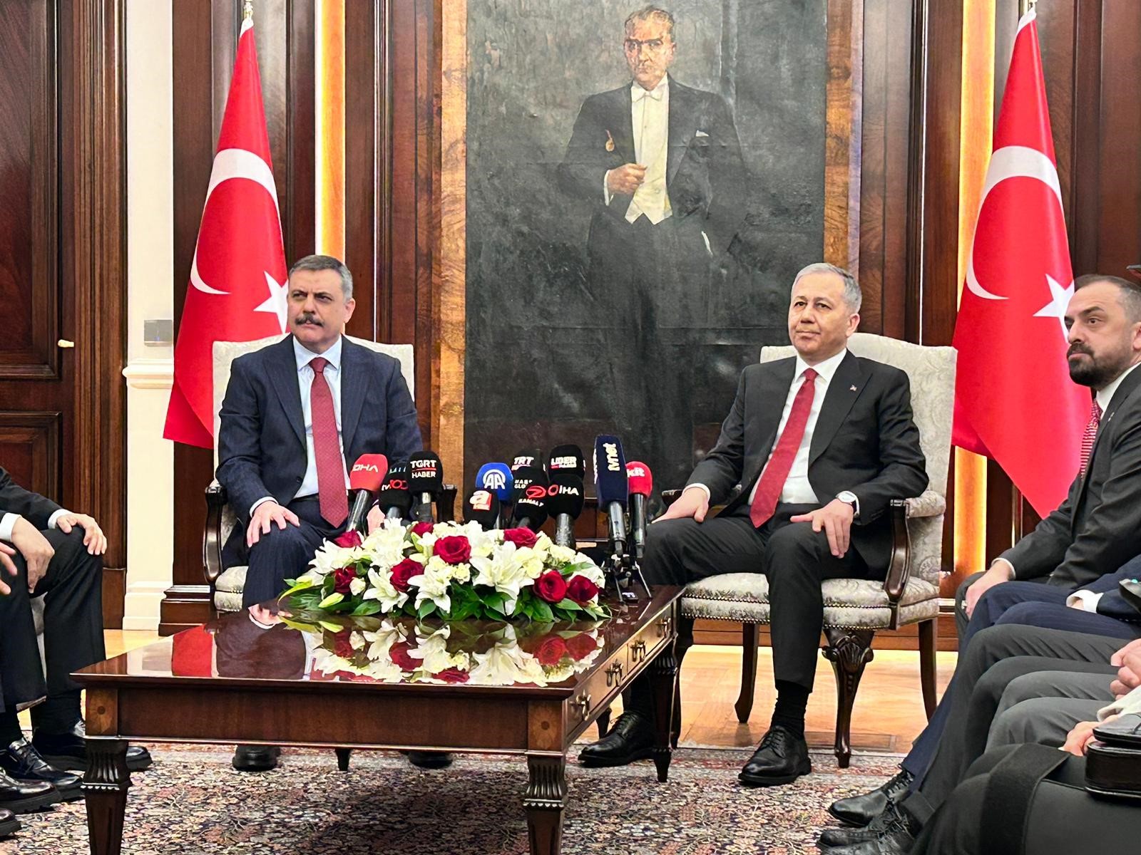 İki Bakanlıkta Devir Teslim töreni