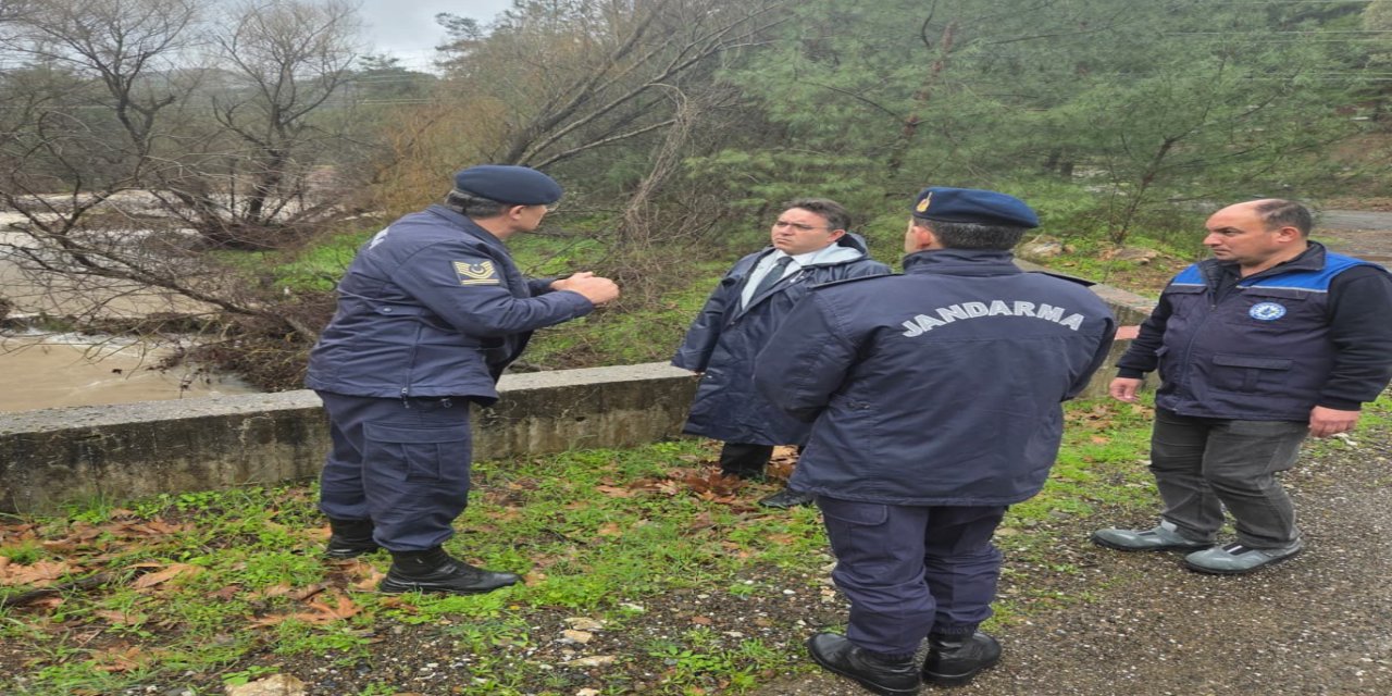 Kaymakam Kaya, Çamlı Mahallesi’nde İncelemelerde Bulundu