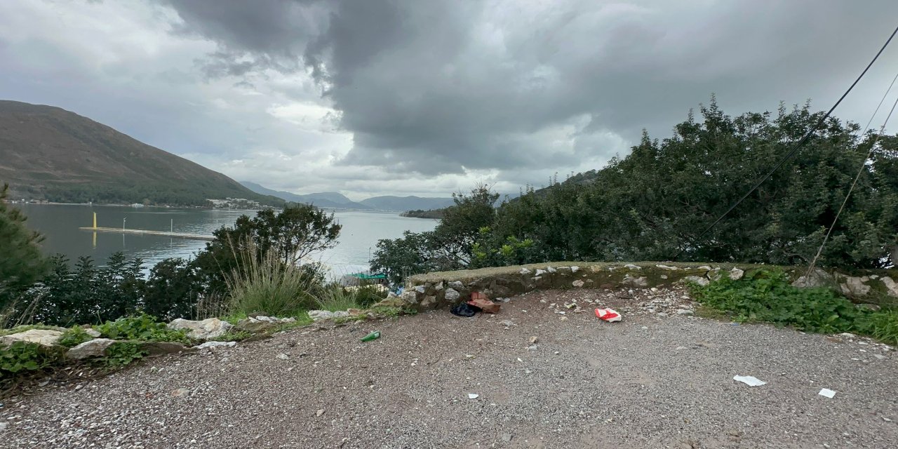 Marmaris’te manzara noktaları çöplüğe dönüyor