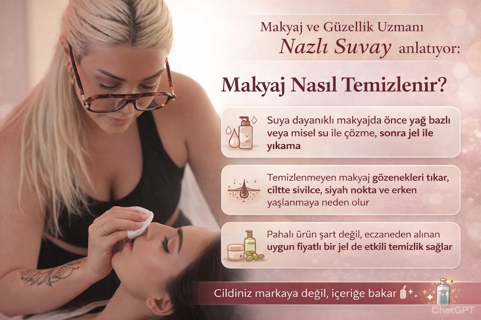 MAKYAJ NASIL TEMİZLENİR?