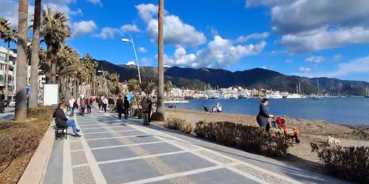 Marmaris’te hafta sonu haraketliliği