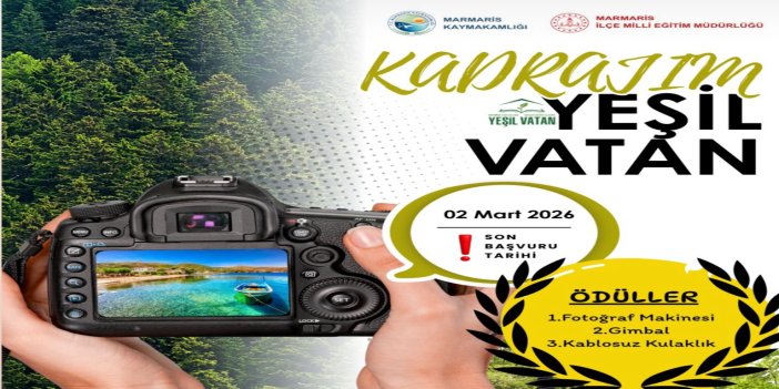 “Kadrajım Yeşil Vatan” fotoğraf yarışması başladı