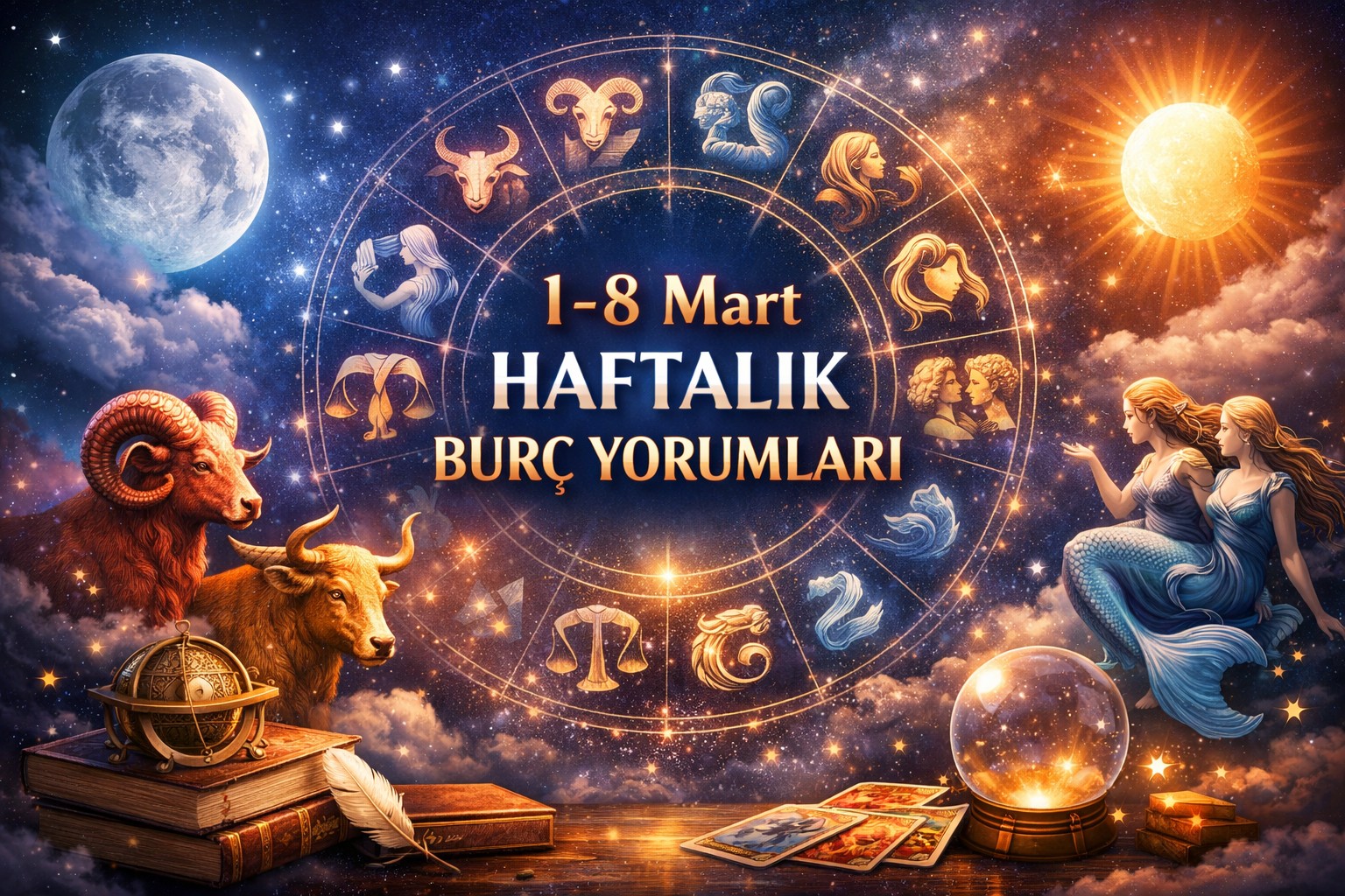 1 – 8 Mart Haftalık Burç Yorumları