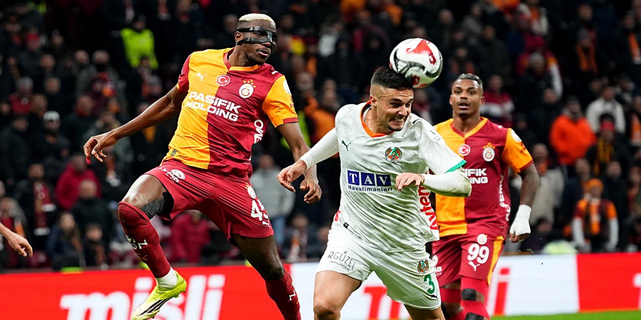 Galatasaray kupada Alanyaspor deplasmanında