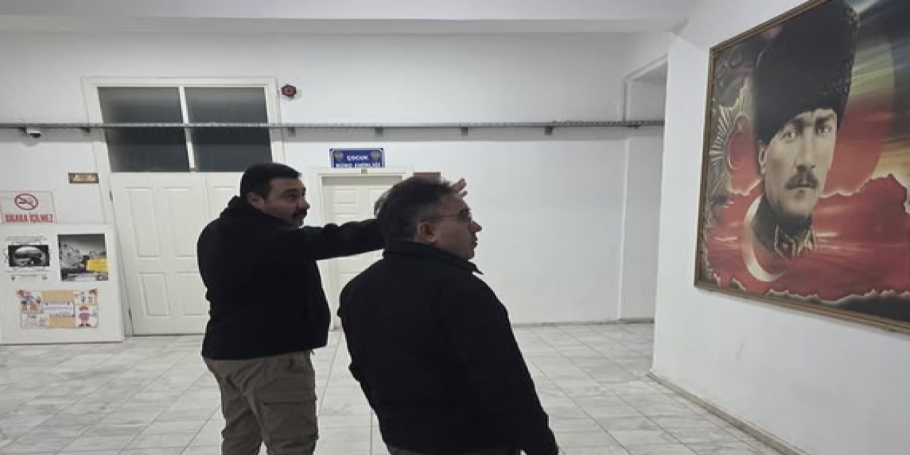 Kaymakam Kaya’dan ilçe emniyet Müdürlüğü’ne ziyaret