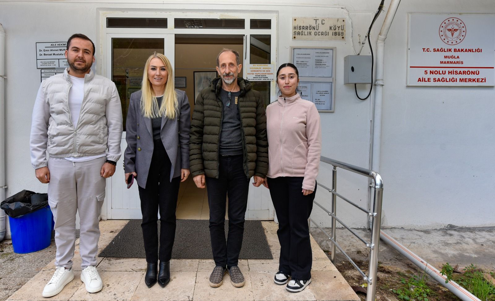 Muğla İl Sağlık Müdürü Dr. Akça Hisarönü’nde incelemelerde bulundu