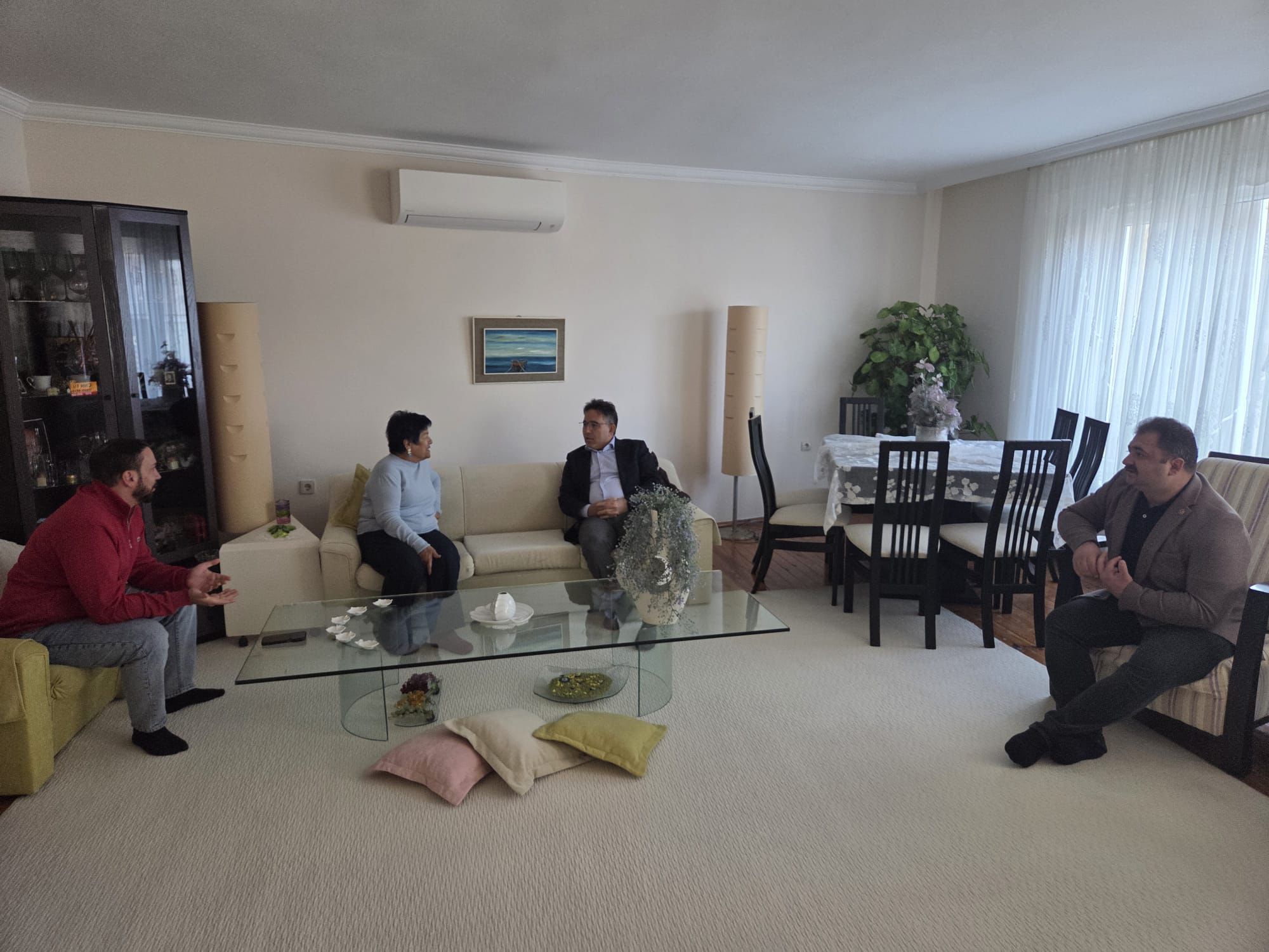 Kaymakam Kaya’dan 8 Mart’ta şehit ve gazi ailelerine ziyaret