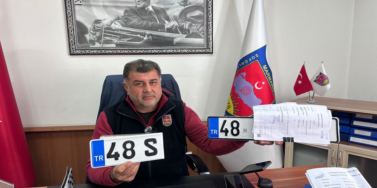 APP plaka tartışmasına Marmaris Şoförler Odası Başkanı Kalaycı’dan  açıklama “1 Nisan’a kadar geçiş yapılmalı”