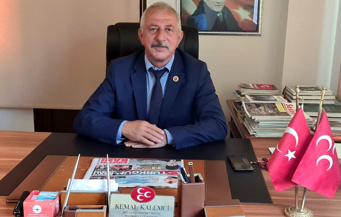 MHP MARMARİS İLÇE BAŞKANI KEMAL KALEMCİ'DEN TIP BAYRAMI KUTLAMASI