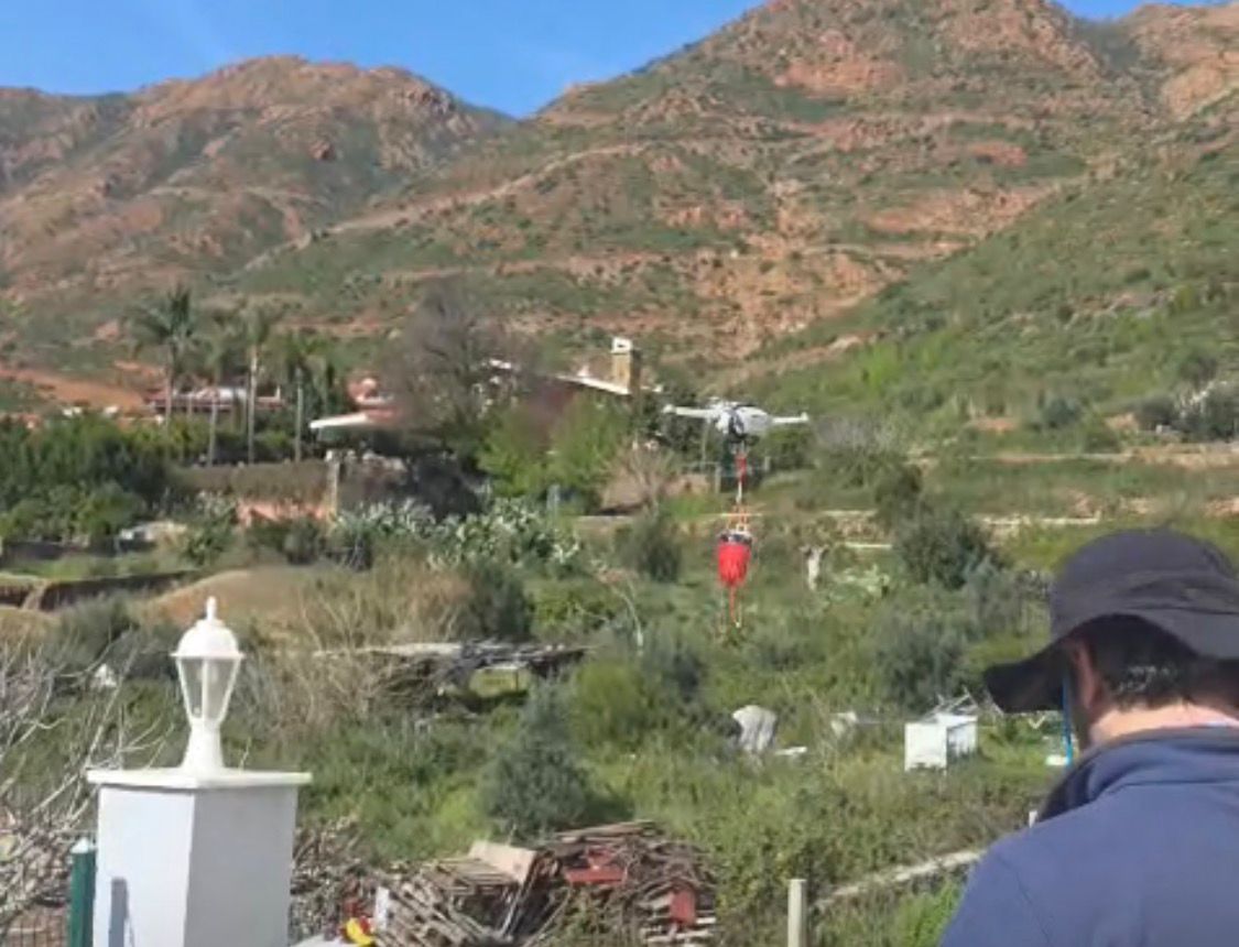 Marmaris’te yanan alanlara drone ile tohum attılar