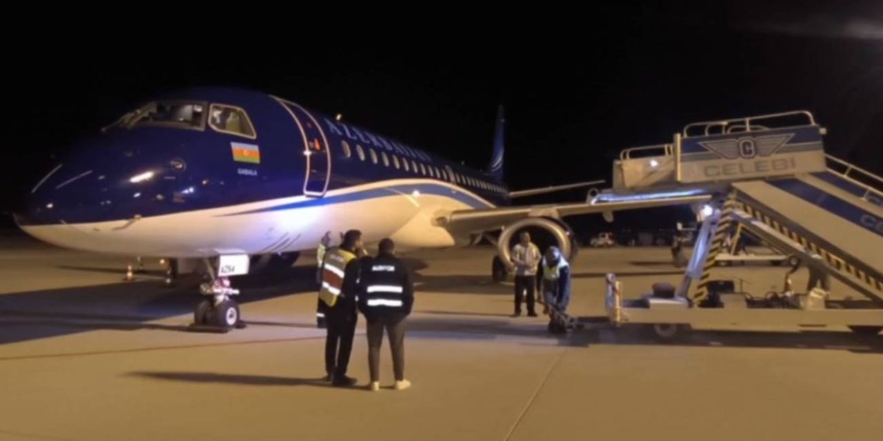 Nahçıvan havalimanı yeniden uçuşlara açıldı