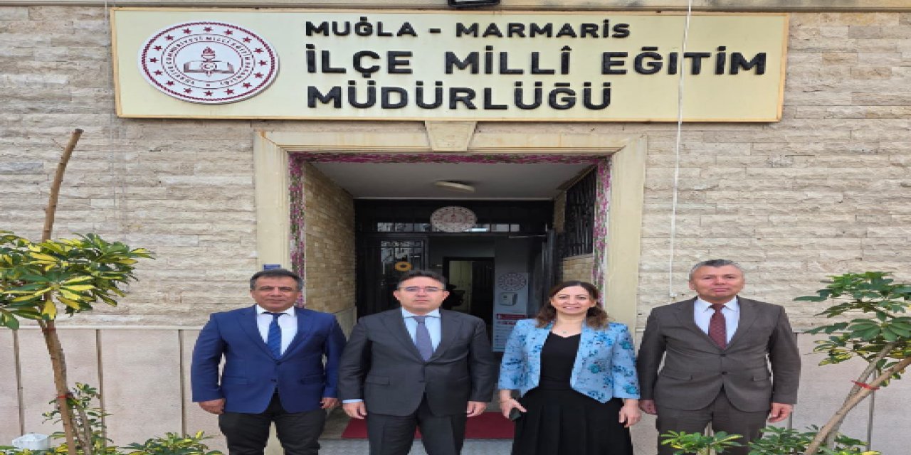 Kaymakam Kaya’dan milli eğitim müdürlüğüne ziyaret