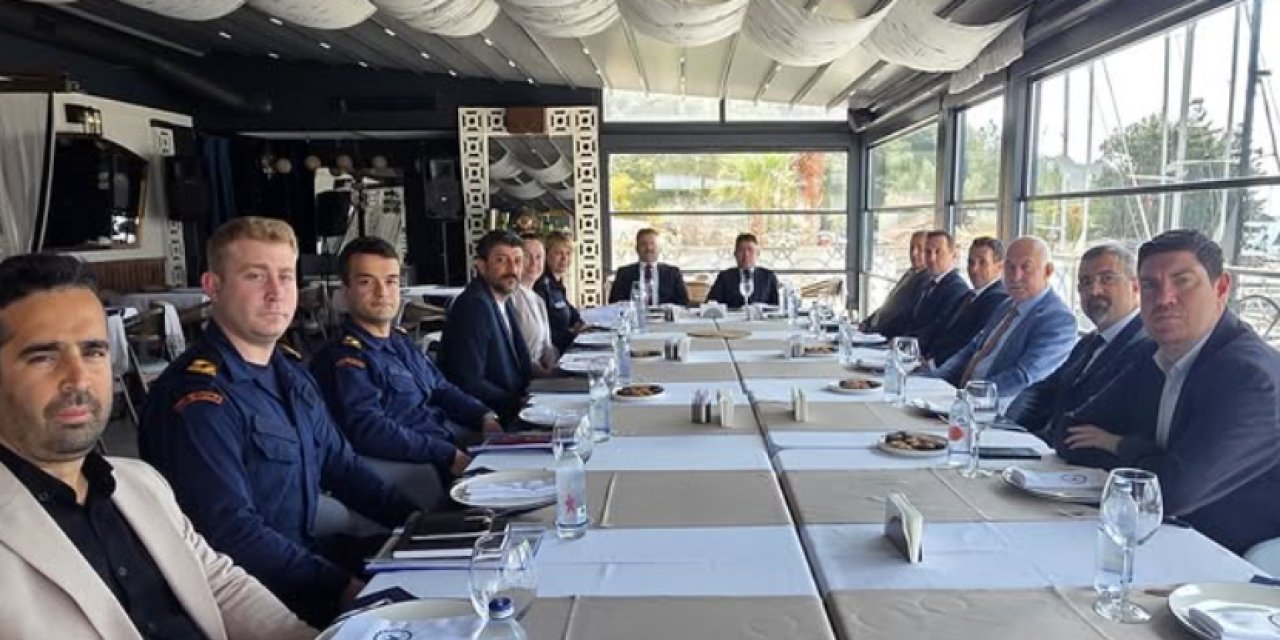 Marmaris’te liman güvenlik toplantısı yapıldı